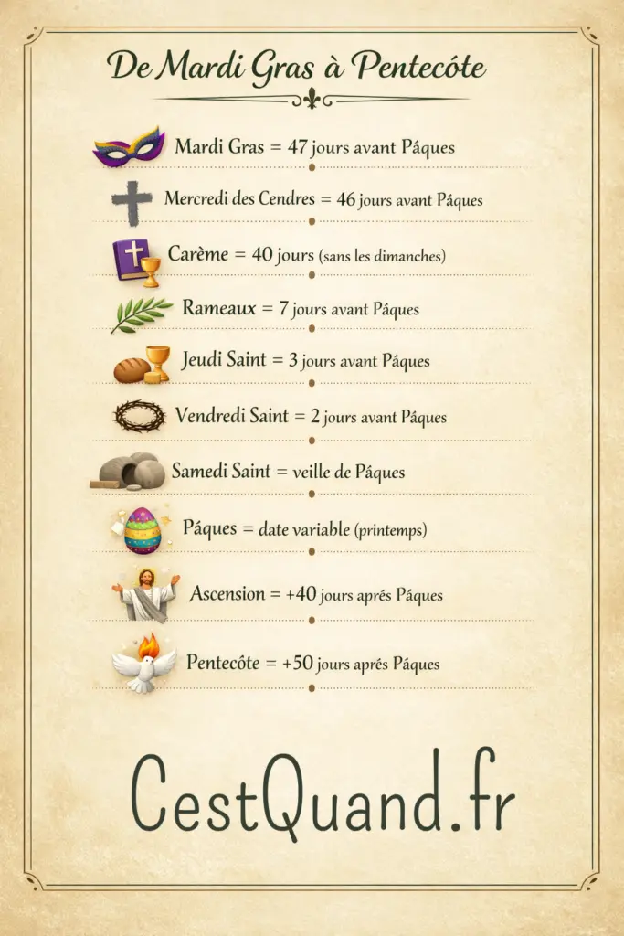 De Mardi Gras A La Pentecote